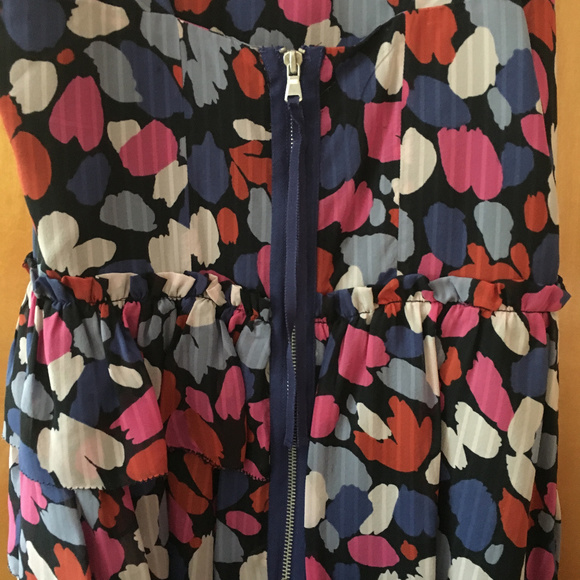 Marc by Marc Jacobs Ruffle Silk Cocktail Dress - Picture 4 of 7